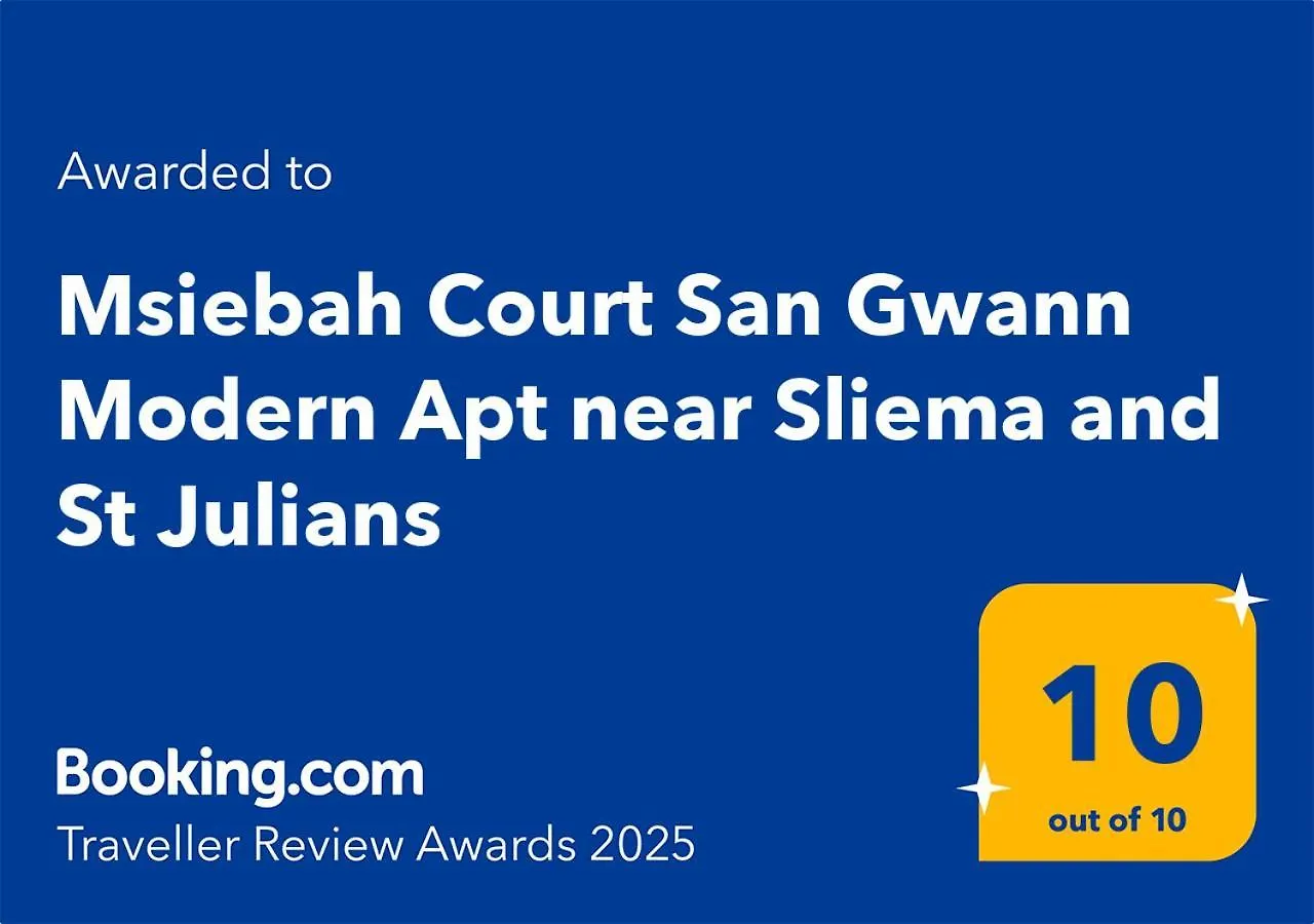 Appartamento Msiebah Court San Gwann Modern Apt Near Sliema And St Julians Malta